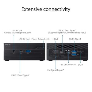 Asus Mini PC PN51-E1-B7199ZD R7/8GB/256GB/W10H (USB KEYBOARD MOUSE INCLUDED) 3 Year Asus Malaysia Onsite Warranty
