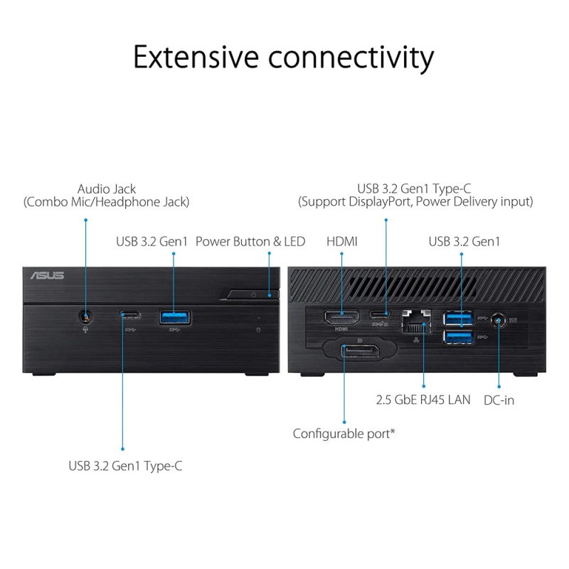 Asus Mini PC PN51-E1-B7199ZD R7/8GB/256GB/W10H (USB KEYBOARD MOUSE INCLUDED) 3 Year Asus Malaysia Onsite Warranty