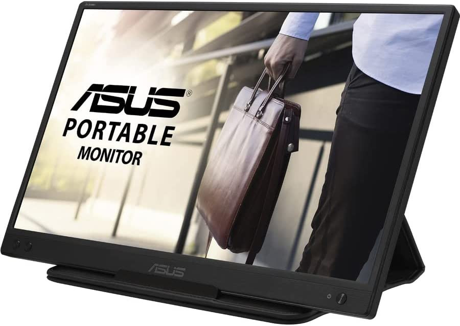 Asus 15.6" Zenscreen MB166C IPS FHD 60Hz 5ms Type C Eye Care Ultraslim Portable Monitor