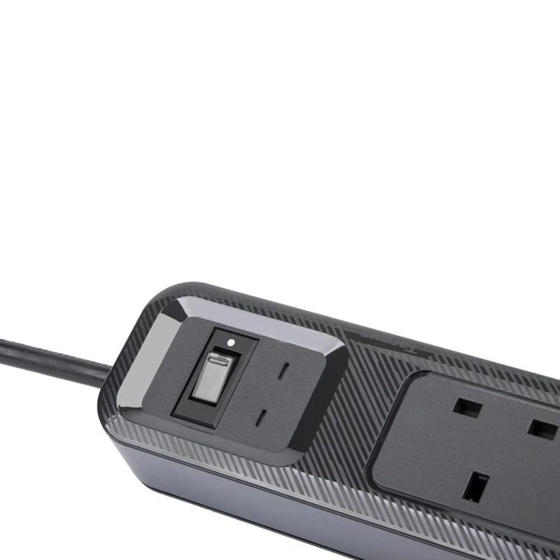 Targus SmartSurge Plus With USB-A and USB-C Ports (4 Standard Outlets And 1 USB-C Port) APS20AP