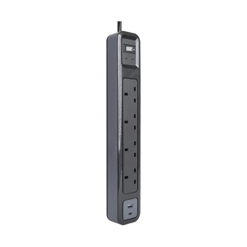 Targus SmartSurge Plus With USB-A and USB-C Ports (4 Standard Outlets And 1 USB-C Port) APS20AP