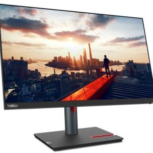 Lenovo 23.8" Thinkvision P24H-30 IPS QHD HDR10 60Hz 4ms USB-C NearEdgeless Ergonomic Monitor - 63B3GAR6WW