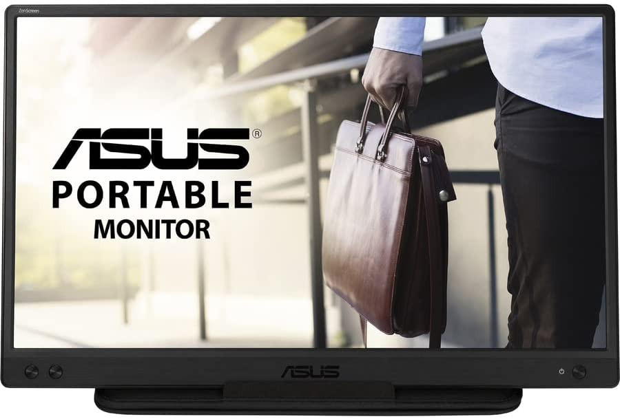 Asus 15.6" Zenscreen MB166C IPS FHD 60Hz 5ms Type C Eye Care Ultraslim Portable Monitor