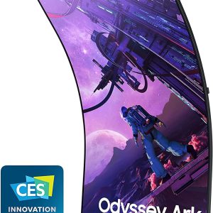 Samsung 55" Odyssey Ark LS55BG970NEXXS 4K HDR10+ 165Hz 1ms Freesync Premium Pro Quantum HDR2000 Ergonomic Curved Gaming Monitor