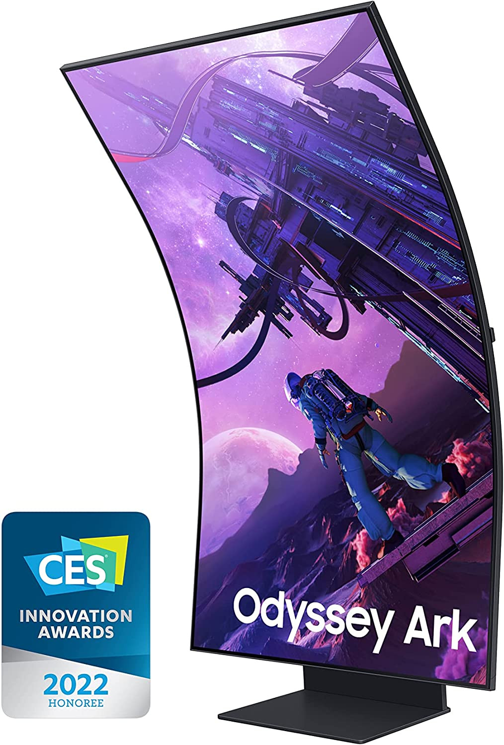 Samsung 55" Odyssey Ark LS55BG970NEXXS 4K HDR10+ 165Hz 1ms Freesync Premium Pro Quantum HDR2000 Ergonomic Curved Gaming Monitor