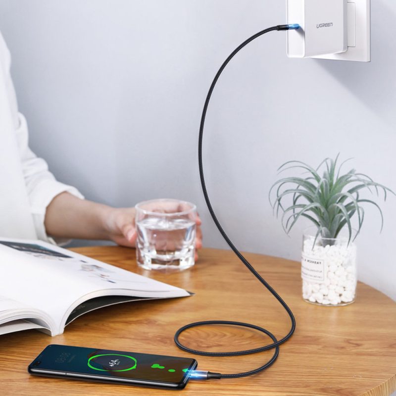 Ugreen (US316) 70428 Type C to Type C 2.0 PD 100W Cable (1.5M)