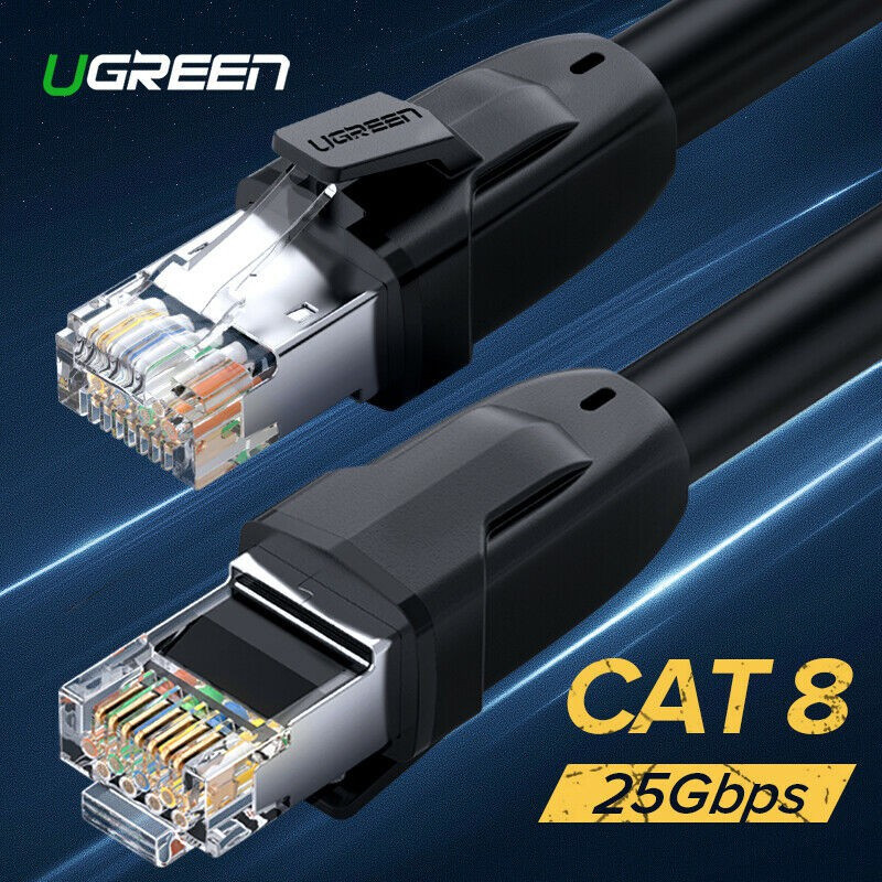 UGREEN NW121 CAT8 FTP Round Enthernet Cable - 0.5m (UG-80787)