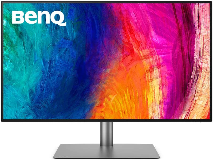 BenQ 31.5" PD3220U IPS 4K UHD 60Hz 5ms HDR10 Daisy Chain Thunderbolt 3 USB Hub AQColor Eye Care Ergonomic DesignVue Monitors