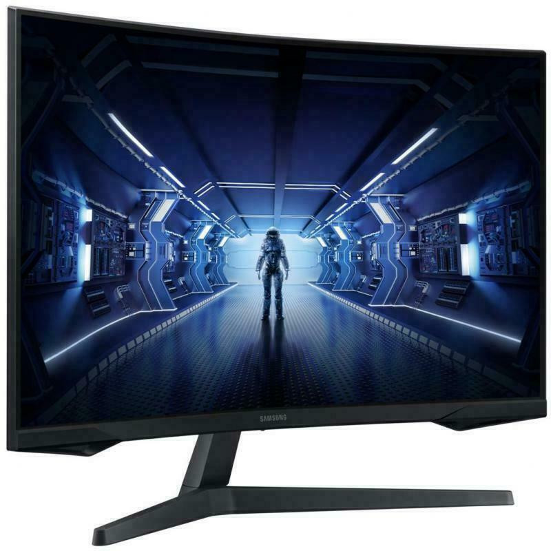 Samsung 32" Odyssey G55T LC32G55TQWEXXS VA WQHD 144Hz 1ms HDR10 Freesync Premium Curved Gaming Monitor