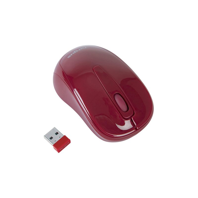 Targus W600 Wireless Optical Mouse - Red (AMW60002)