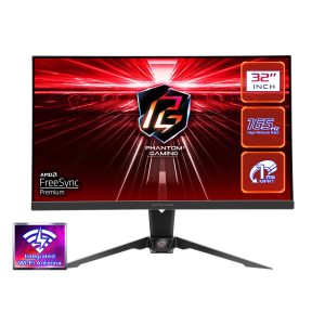 Asrock 31.5" Phantom Gaming PG32QF2B VA QHD 165Hz 1ms HDR400 Freesync Ergonomic Gaming Monitor
