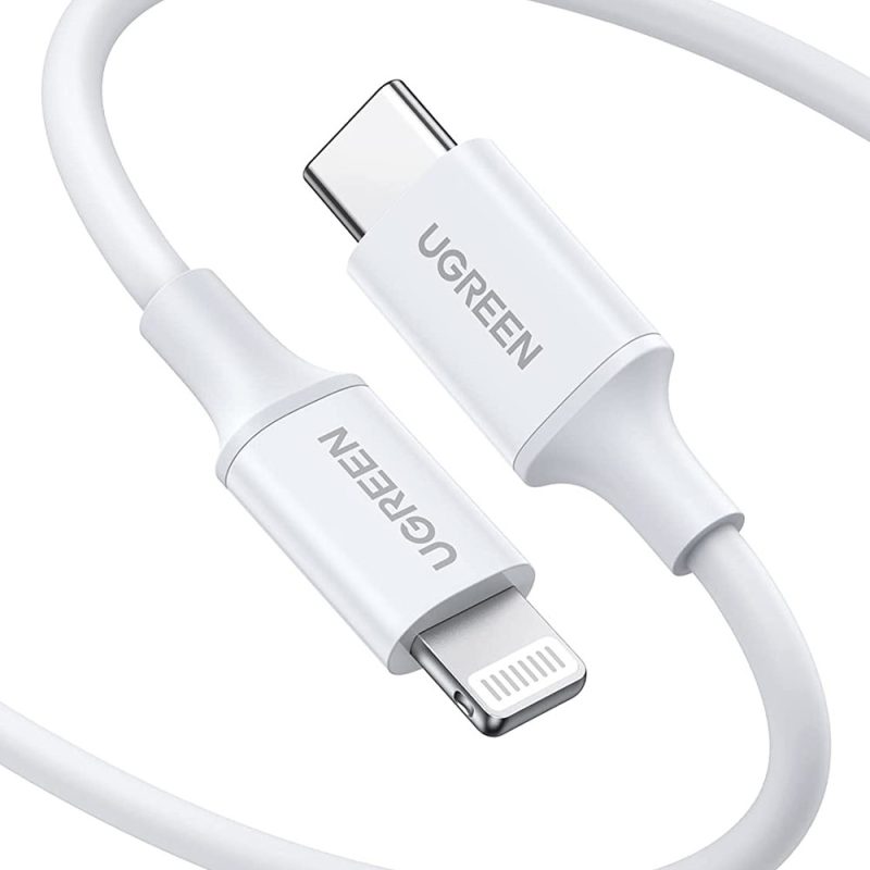 UGREEN (US304) 70524 Lightning to Type C 2.0 Cable (1.5M) - Sliver