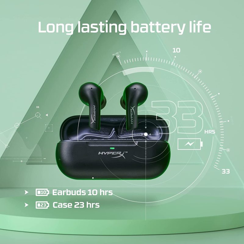 HyperX Cloud Mix Buds TWS 2.4GHz Bluetooth USB-C Adapter Wireless Headphones - 4P5D9AA