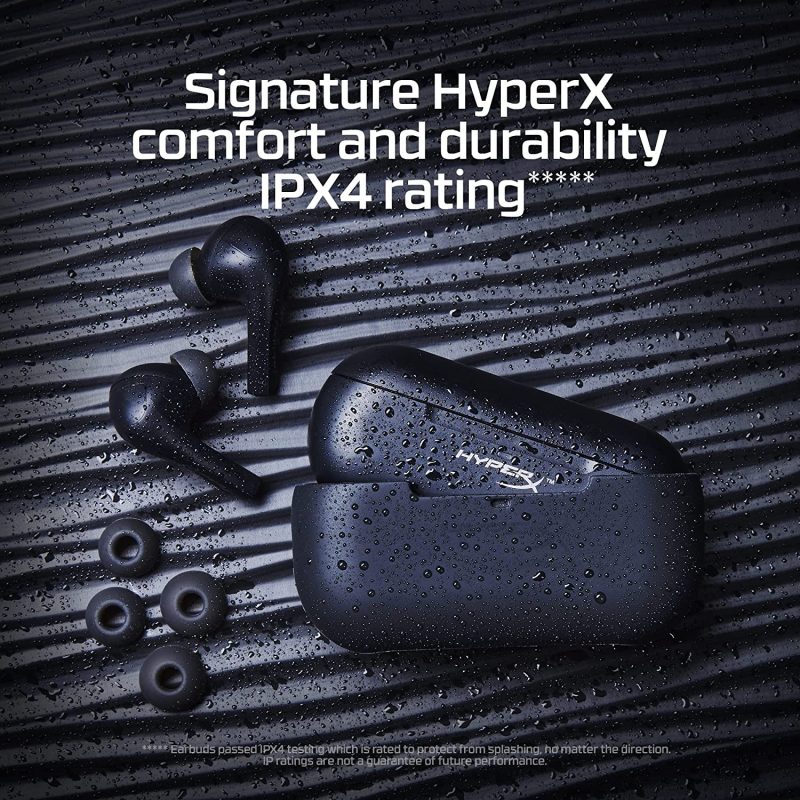 HyperX Cloud Mix Buds TWS 2.4GHz Bluetooth USB-C Adapter Wireless Headphones - 4P5D9AA