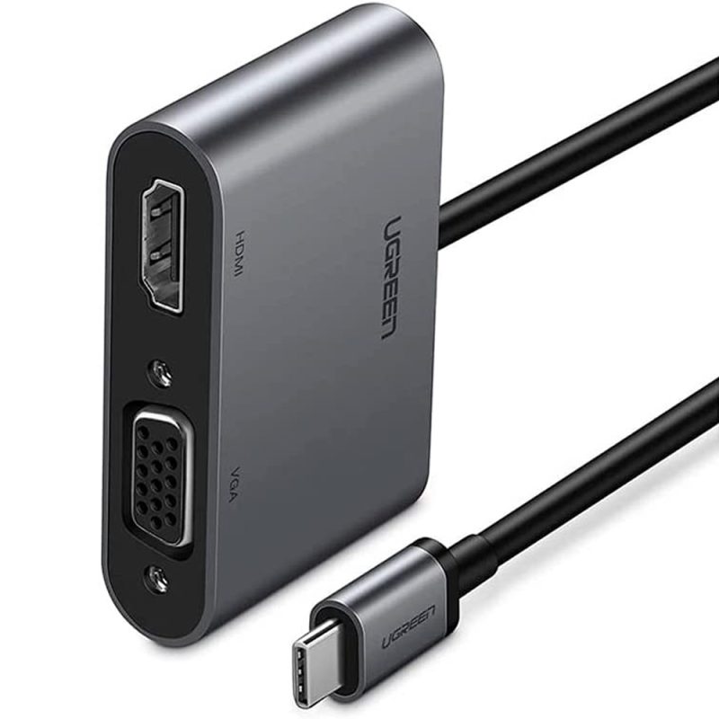 Ugreen (CM162) 50505 USB-C to HDMI + VGA Converter