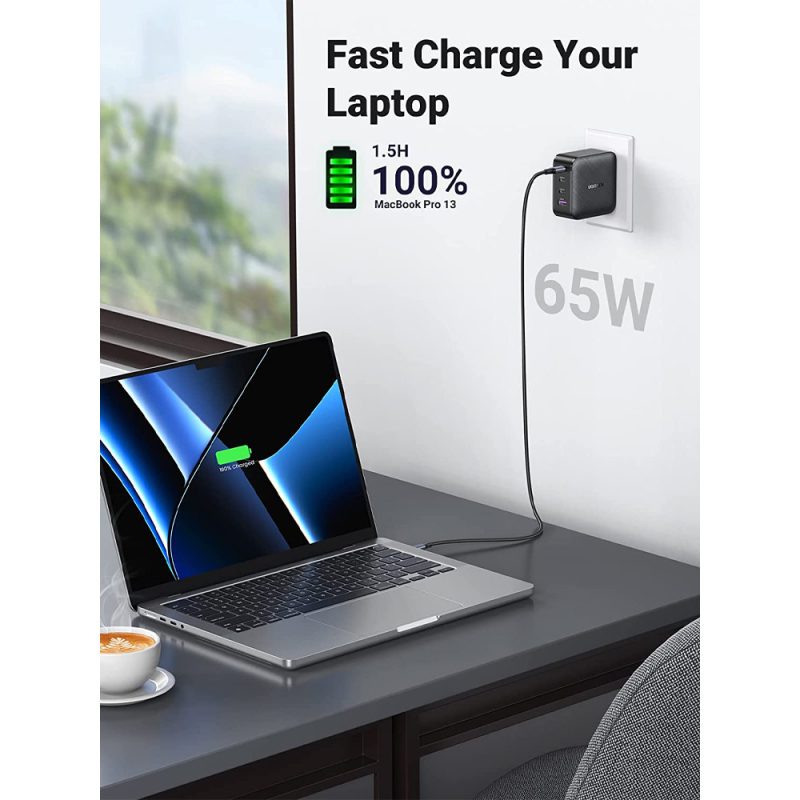 UGREEN (CD224) 70819 PD 65W USB-A and 3xUSB-C Gan Tech Charger