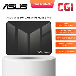 Asus NC13 TUF Gaming P1 Water Resistant Anti-Slip Nano Coated Mouse Pad