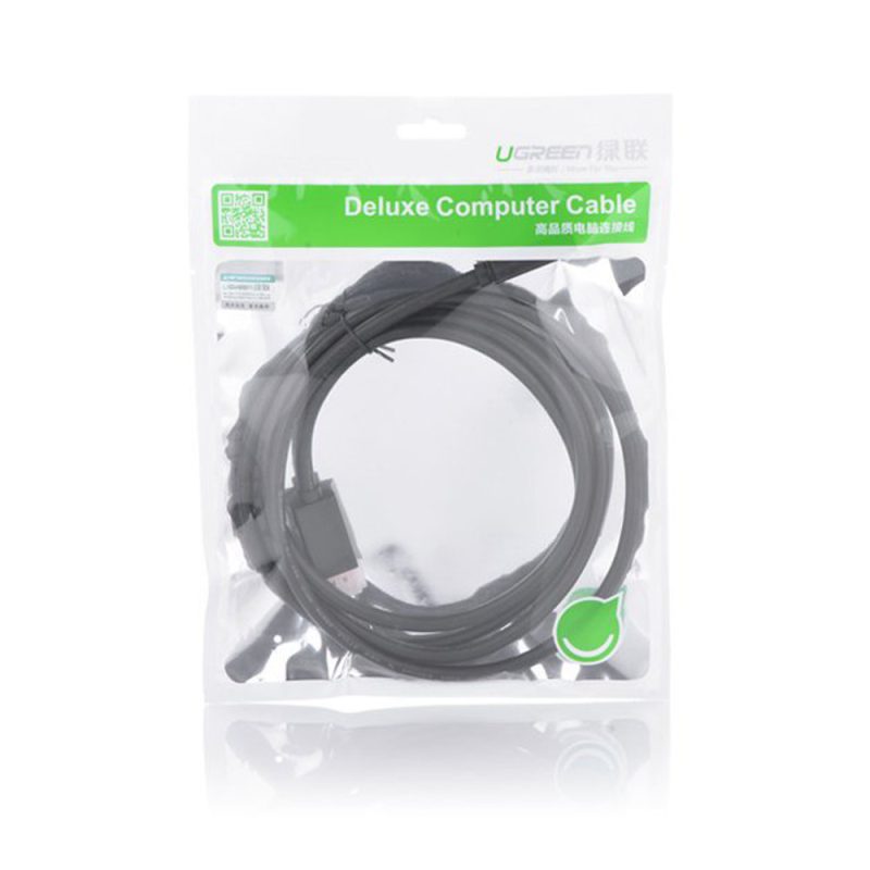 Ugreen (DP101) 10239 DP(Male) to HDMI (Male) Cable (1.5m)