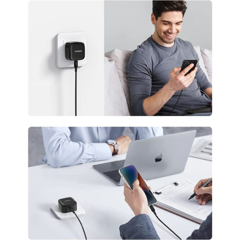 Ugreen (CD137) 50339 USB-C 20W PD Charger -  Black