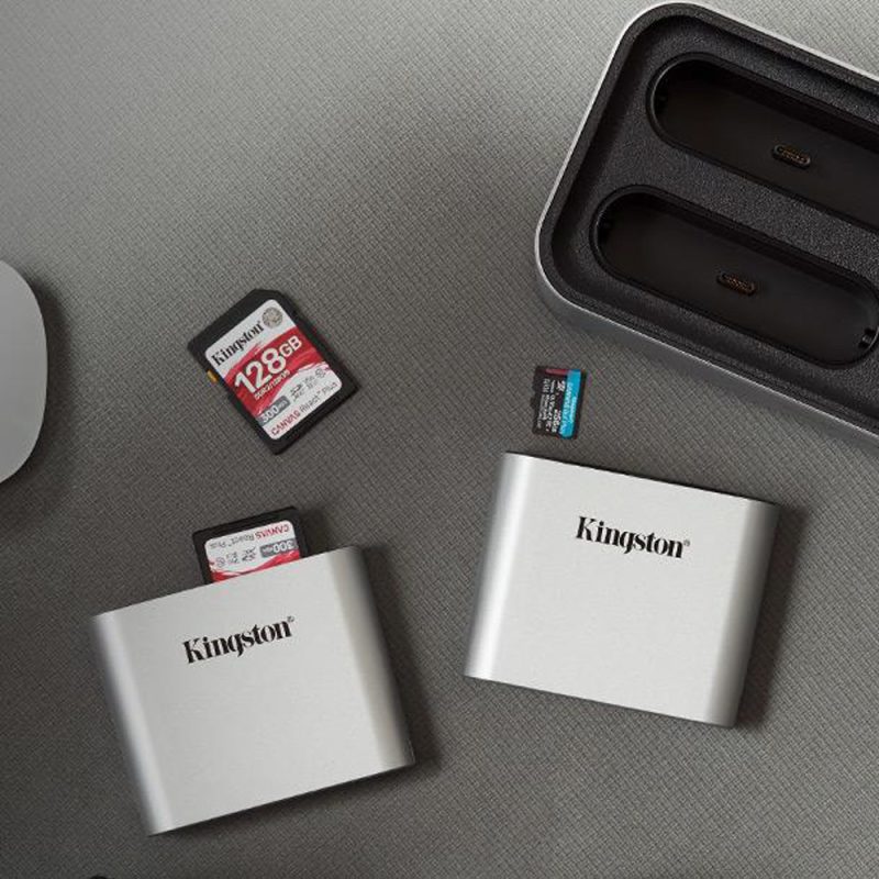 Kingston USB 3.2 Gen 1 Workflow microSD Reader - WFS-SDC