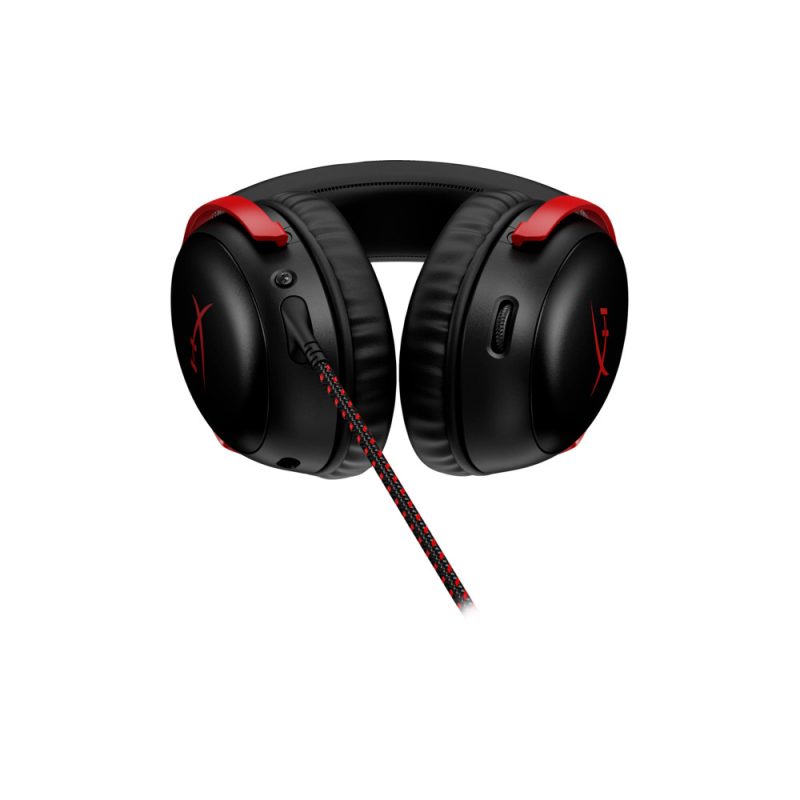 HyperX Cloud III DTS X-Spatial Audio Wired Gaming Headset - 727A9AA (Black-Red)