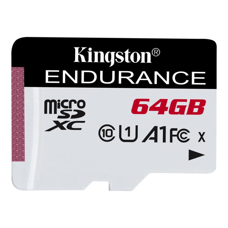 Kingston 64GB High Endurance microSD Card - SDCE/64GB