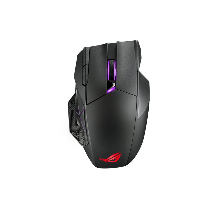 Asus P707 ROG Spatha X 19,000 DPI AuraSync RGB Dual Mode Connectivity Wireless Gaming Mouse