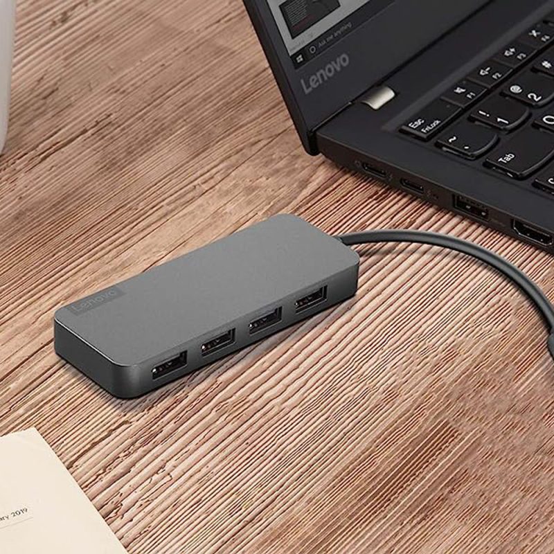 Lenovo USB-C to 4 Port USB-A Hub - GX90X21431