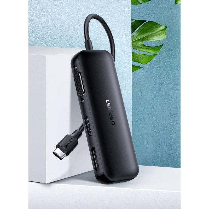 Ugreen (CM260) 60568 3-in-1 USB-C to Multifunction (HDMI+VGA+DP)