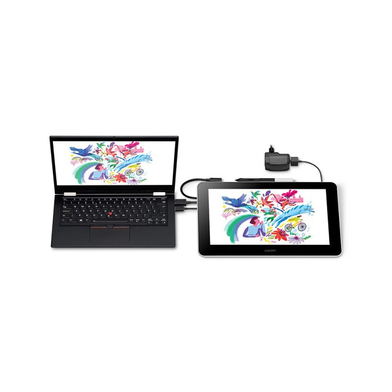 Wacom One 13.3" DTC133W0C FHD interactive Pen Display Tablet
