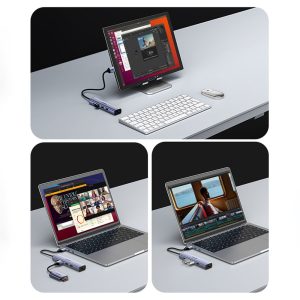 Ugreen (CM475) 20932 - USB-C To Gigabit Ethernet  c/w3 USB-A & USB-C PD