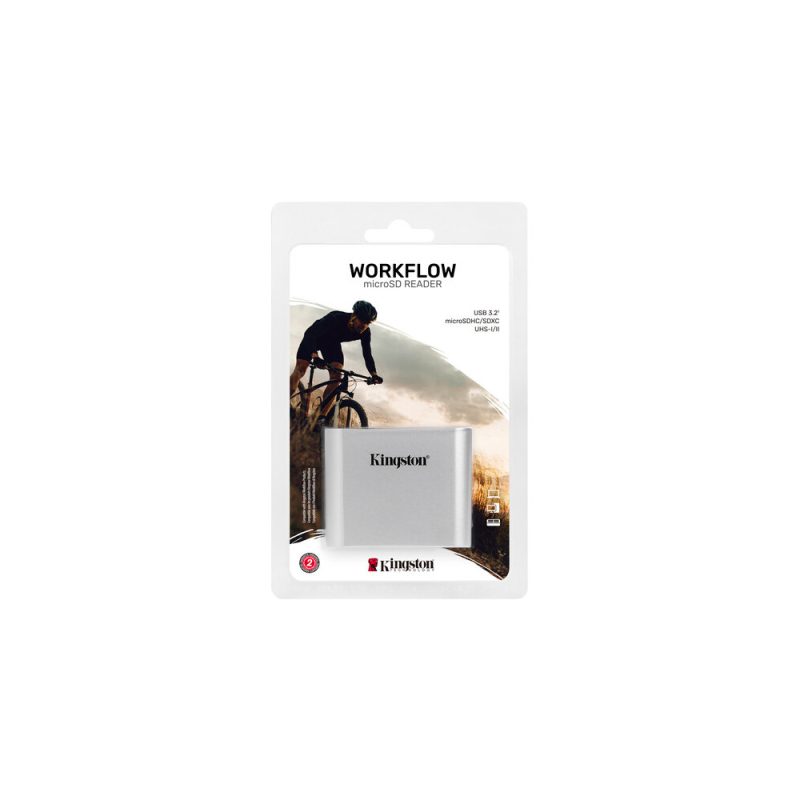 Kingston USB 3.2 Gen 1 Workflow microSD Reader - WFS-SDC