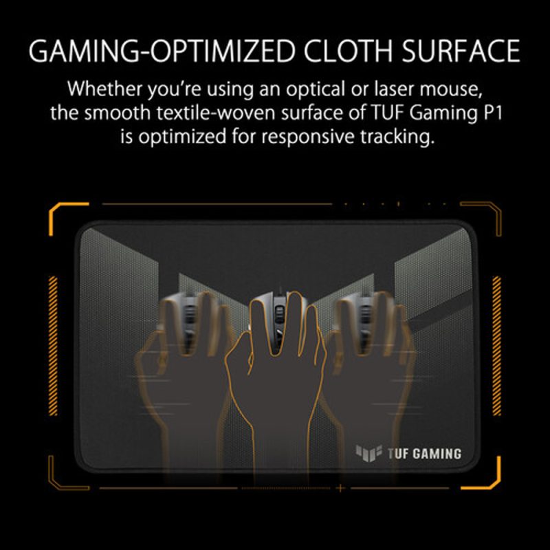 Asus NC13 TUF Gaming P1 Water Resistant Anti-Slip Nano Coated Mouse Pad
