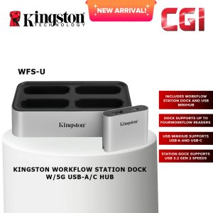 Kingston USB 3.2 Gen 2 Workflow Station - WFS-U