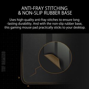 Asus NC13 TUF Gaming P1 Water Resistant Anti-Slip Nano Coated Mouse Pad