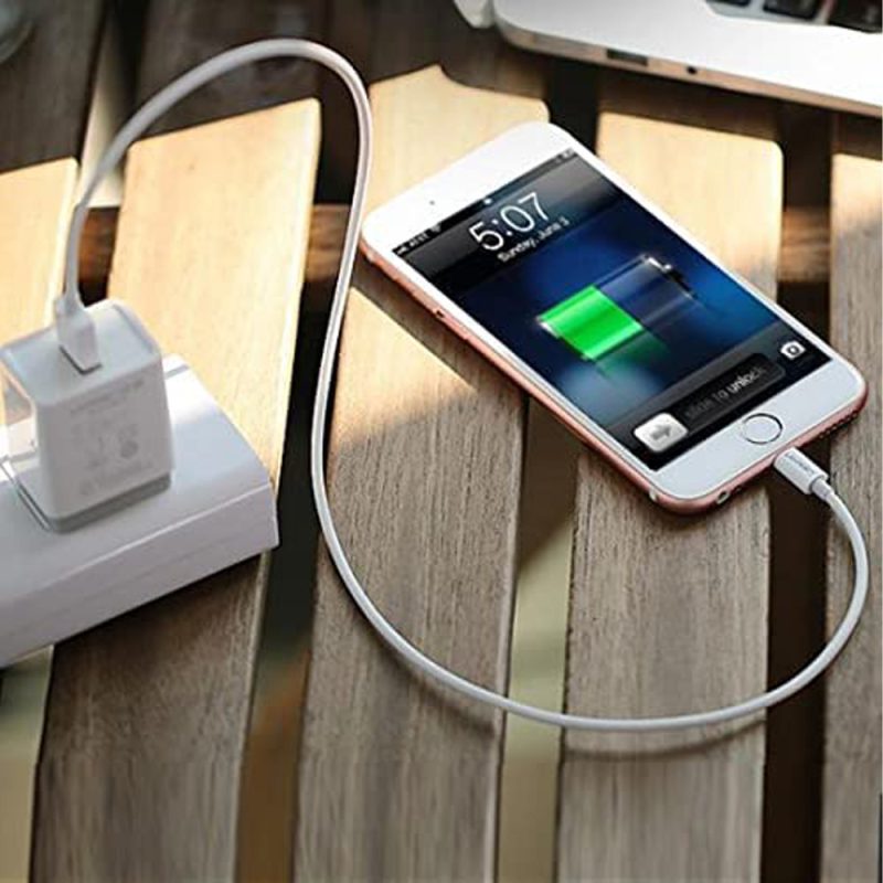 Ugreen (US155) 20728 USB A to Lighting Sync & Charging Cable (1M) - White
