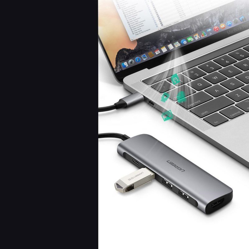 Ugreen (CM136) 50209 5-in-1 USB-C to HDMI Multifunctional Hub
