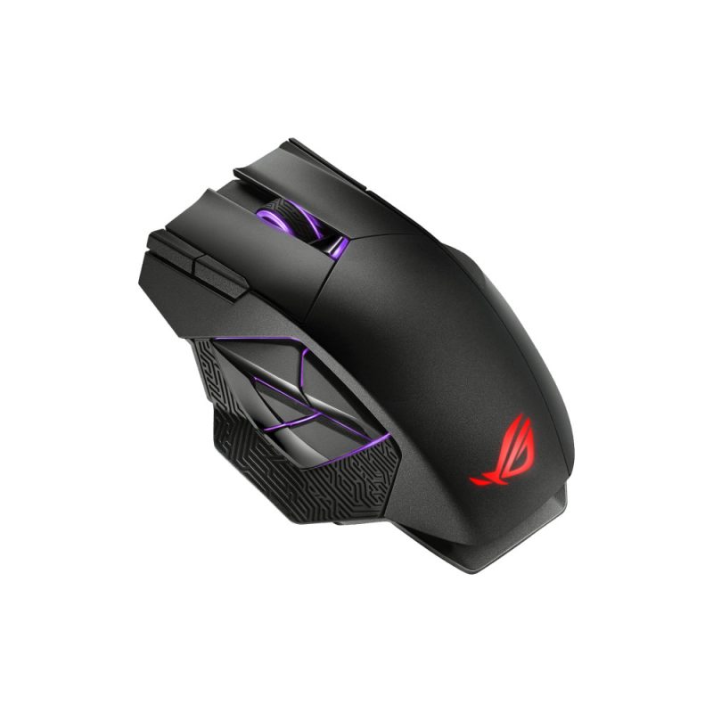 Asus P707 ROG Spatha X 19,000 DPI AuraSync RGB Dual Mode Connectivity Wireless Gaming Mouse