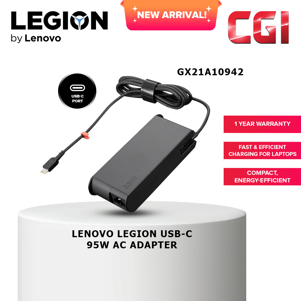 Lenovo Legion USB-C 95W AC Adapter - GX21A10942