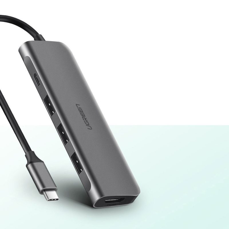 Ugreen (CM136) 50209 5-in-1 USB-C to HDMI Multifunctional Hub
