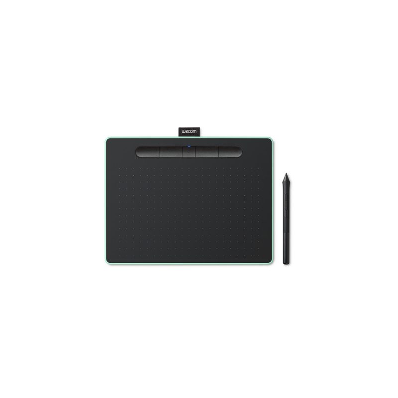 Wacom CTL-6100WL/E0-CX Intuos Medium Pen Tablet with Bluetooth - Pistachio