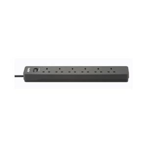 APC SurgeArrest Essential 2 Metre 250V 6 Outlets Surge Protector - PME6B-UK