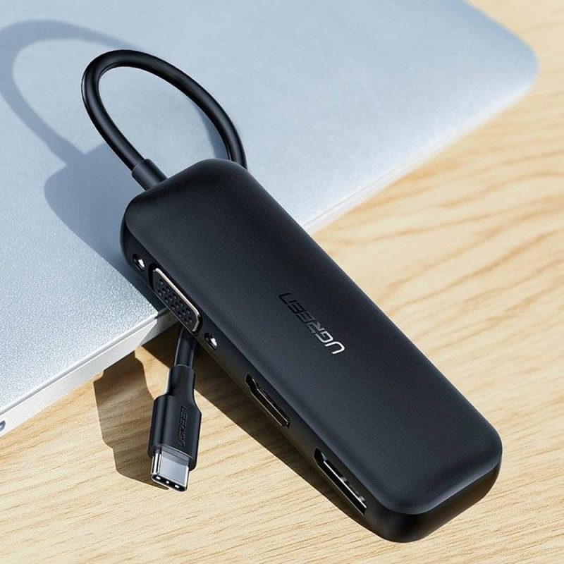 Ugreen (CM260) 60568 3-in-1 USB-C to Multifunction (HDMI+VGA+DP)
