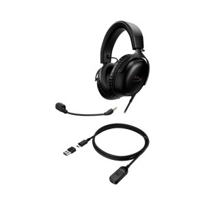 HyperX Cloud III DTS X-Spatial Audio Wired Gaming Headset - 727A8AA (Black)