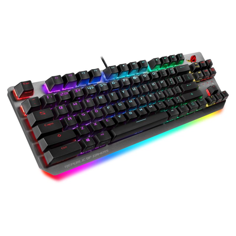 ASUS X802 ROG Strix Scope NX TKL RGB Aura Sync Mechanical Wired Keyboard - Brown Switch
