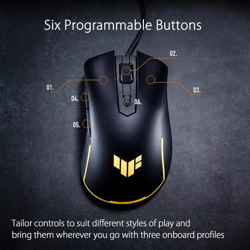 Asus TUF Gaming M3 Gen II P309 8000 DPI Wired Gaming Mouse