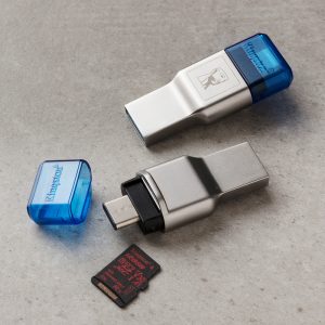 Kingston MobileLite Duo 3C Reader for USB Type-C and Micro SD Cards  - FCR-ML3C
