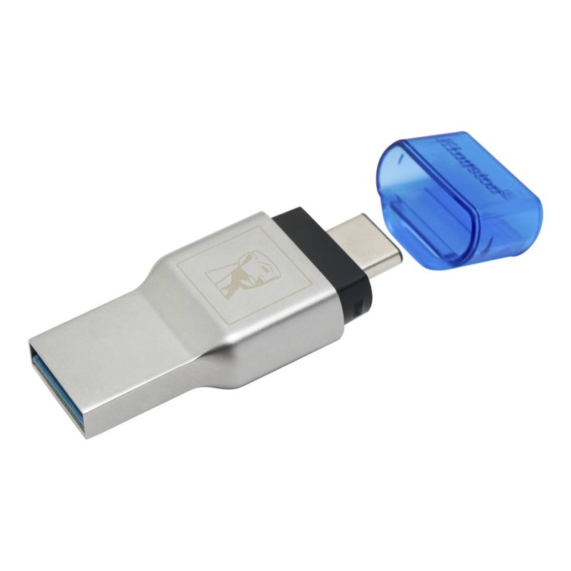 Kingston MobileLite Duo 3C Reader for USB Type-C and Micro SD Cards  - FCR-ML3C