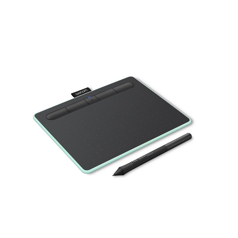 Wacom CTL-4100WL/E0-CX Intuos Small Pen Tablet with Bluetooth - Pistachio