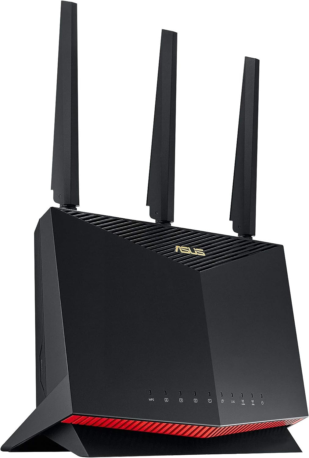 Asus RT-AX86U Pro AX5700 5700Mbps 2 Gbps 2.0GHz Quad-Core Dual Band WiFi 6 AiProtection Pro Extendable Gaming Router
